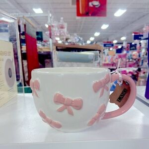 PINK bow Mug NEW PERFECT FOR GITF